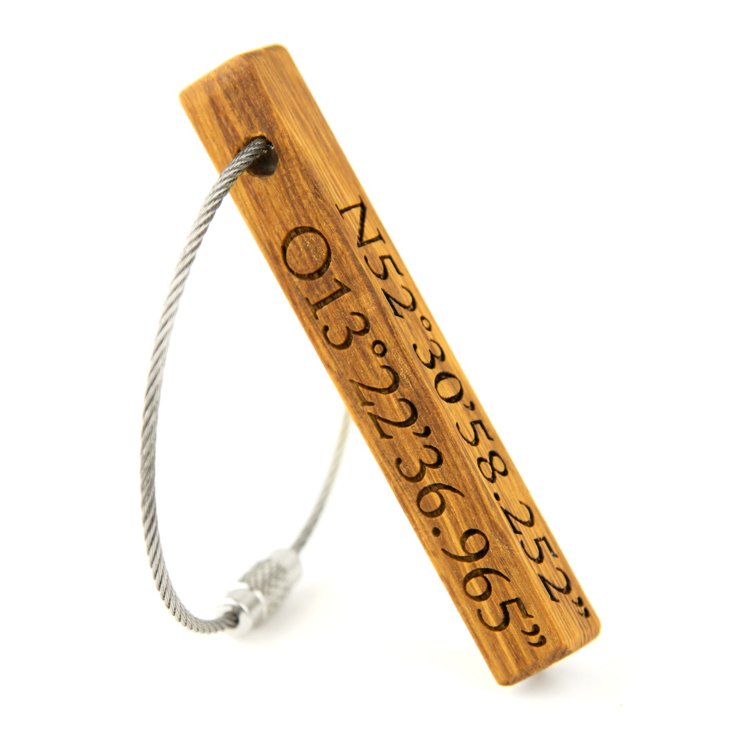 Holz Schlüsselanhänger Stift