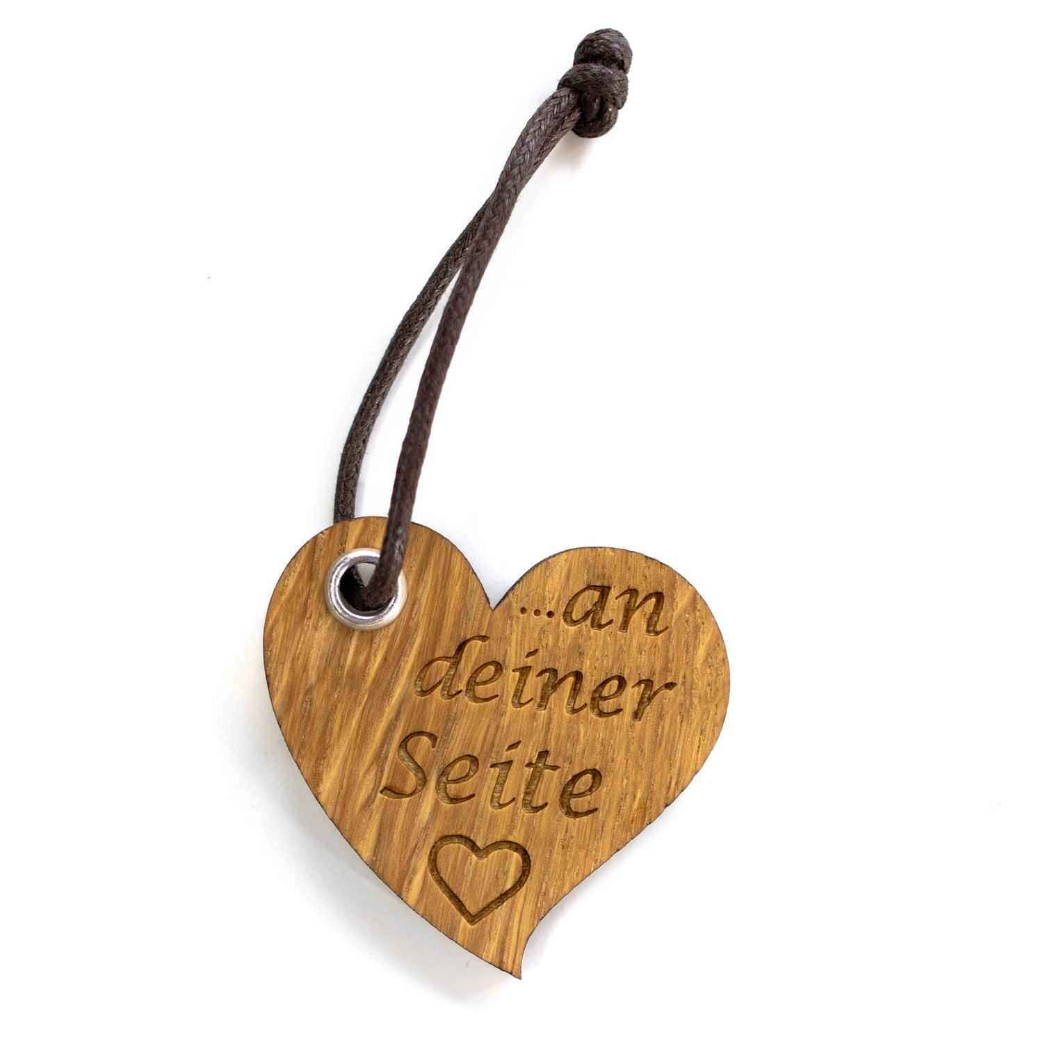 Herz Schlüsselanhänger graviert frei