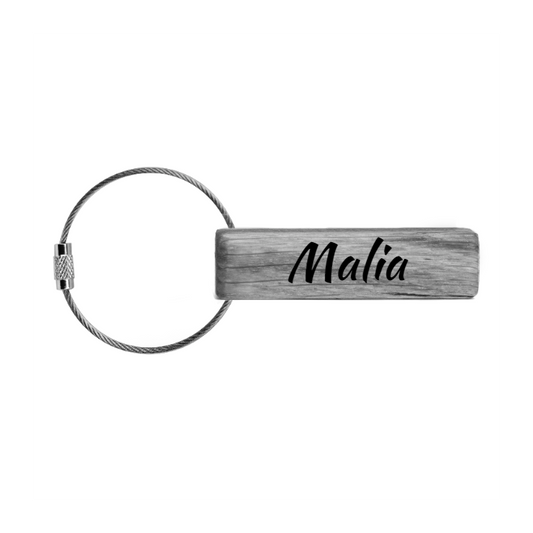 Holz Schlüsselanhänger Stift