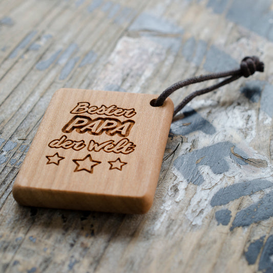 Bester Papa Schlüsselanhänger Geschenkidee